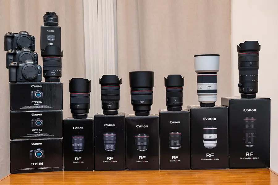 Canon Equipment Lineup