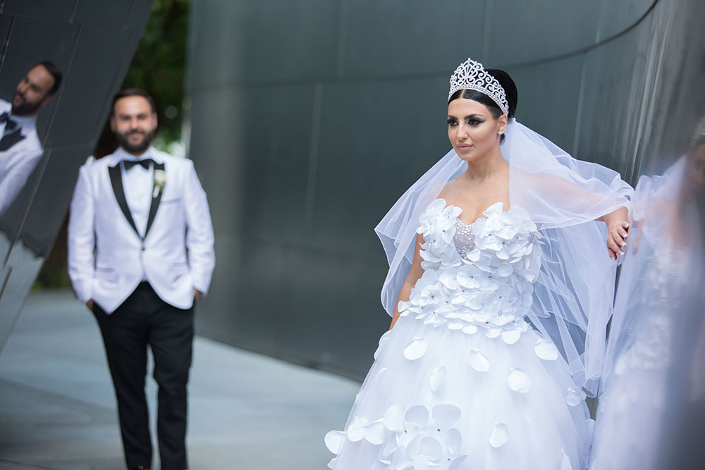 Wedding Photography at Disney Hall