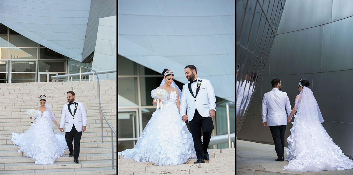 Wedding Photography at Disney Hall