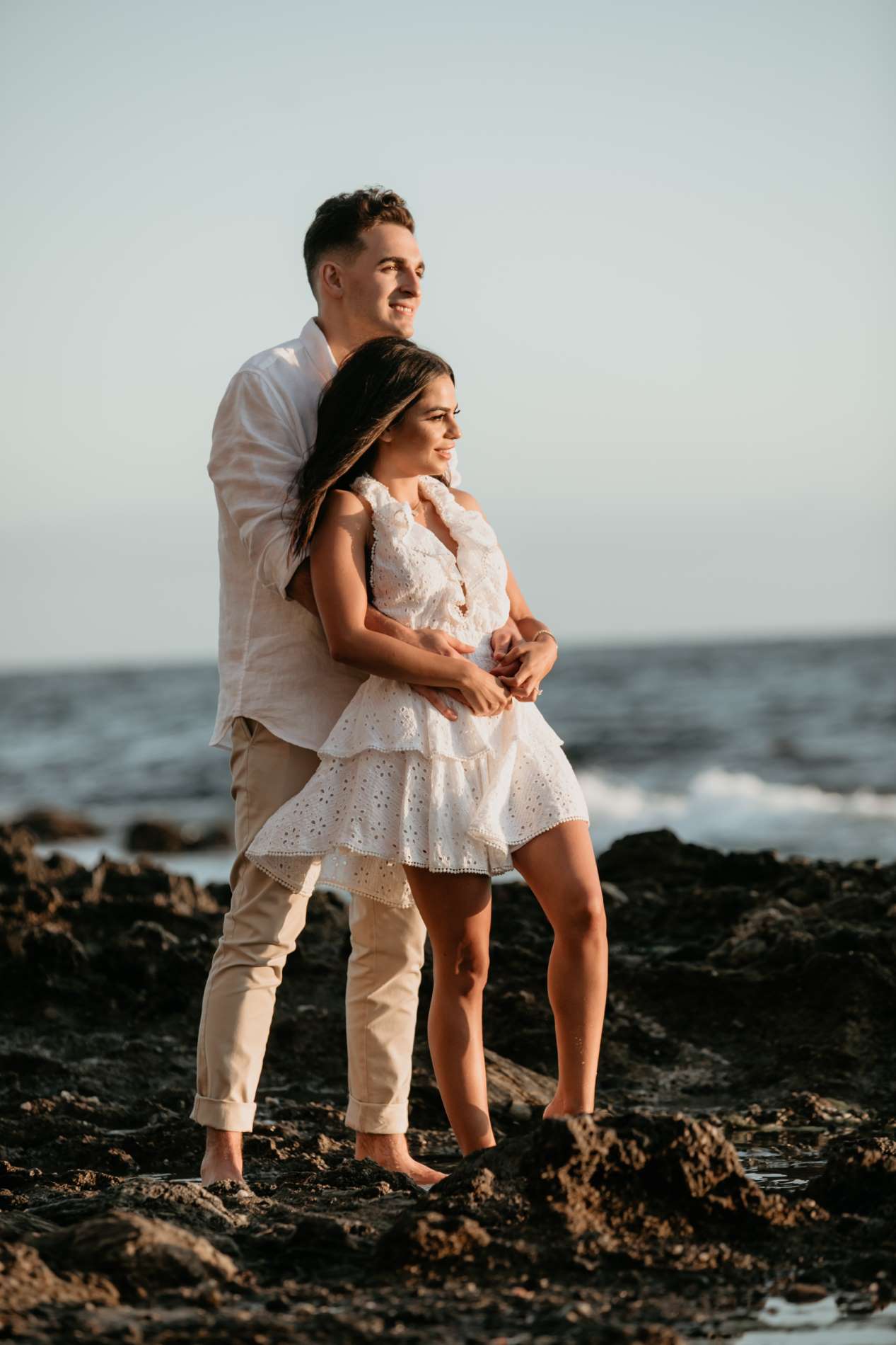 Engaged Couples in Malibu